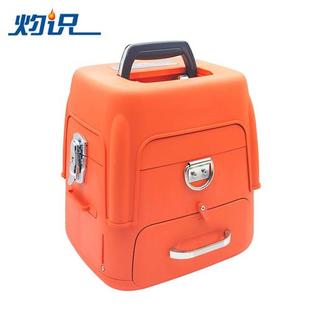 极速灼识 工具箱子熔接机空箱光纤熔纤I机工具包带板凳子抽屉 带