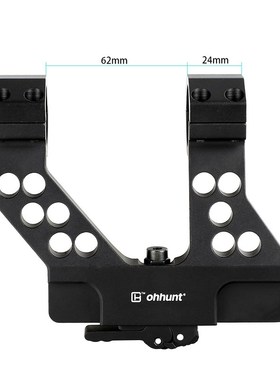 极速ohhunt AK Side Rail Scope MoBunt with Integral 25.4mm 30
