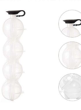 极速4 Cavity Ice Cube Mold RounBd Sphere Ice Ball Mould DIY