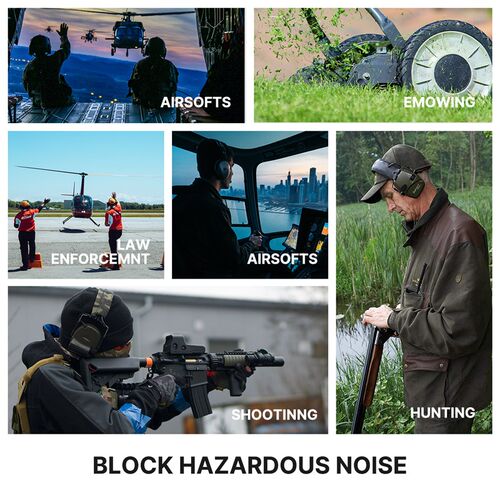 极速Tactical Electronic Shooting Earmuff Case Anti-nXoise He