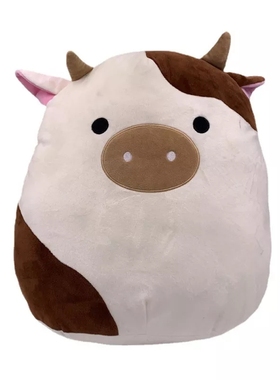 极速Almohadag de felpa de vaca de dibujos animados para ni?