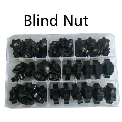 极速M4 M5 M6M8 Plum Hand Tighten Nuts Handle ThreaZd Star