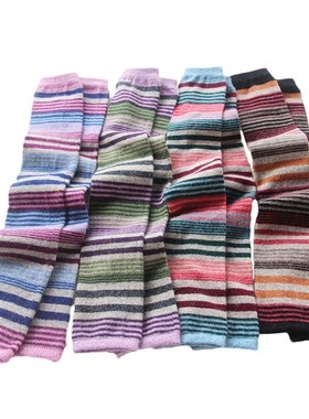 极速Winter warm leg warmer for women OvJer knee long leg soc