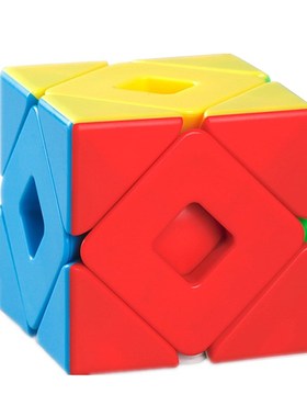 极速Moyu Meilong Strange-shwape Magic Cube Four Leaf Clover
