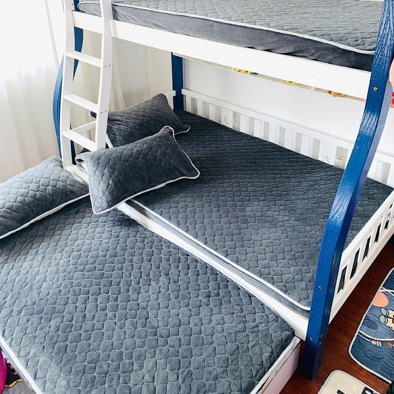 极速毛毯儿童床笠男孩学生90wX190子母床牛奶绒135女童冬天加绒上,床上用品,床笠,淘宝优惠券,粉丝福利购,淘宝优惠卷