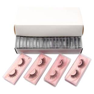 极速20 Pairs Hanldmade 3D Natural Thick False Eyelashes20对