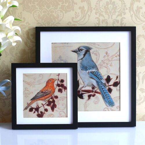 新品Square frame 50 pyluon 45 picture frame wood bar 7