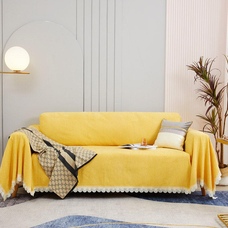 极速单人沙发盖布k套罩垫皮沙发巾全盖毯ins风通用防猫抓简约现代