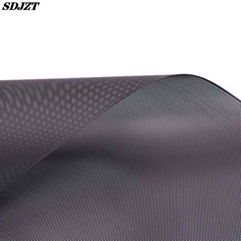 极速1m x 0cm Computerr Mesh DIY PVC PC Case Fan Cooler Black