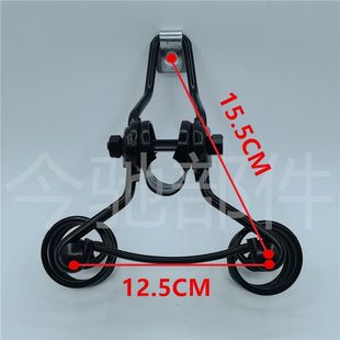 极速电动脚踏h车鞍座支架电动车坐垫弹簧架座椅减震弹簧座包梁配