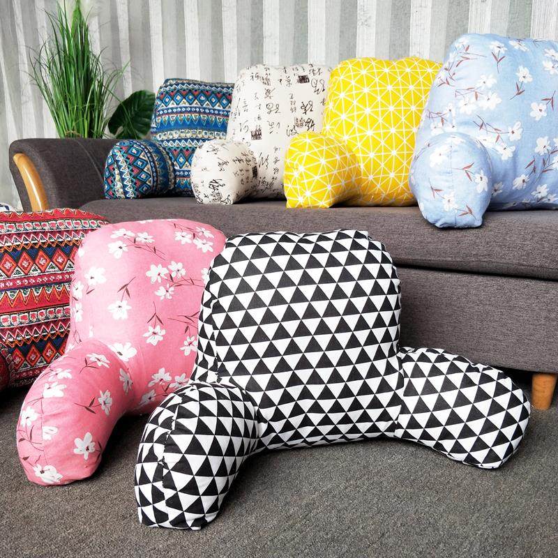极速Warm Blending Boho Cushion WithE Armrests Lumbar Sofa Ba