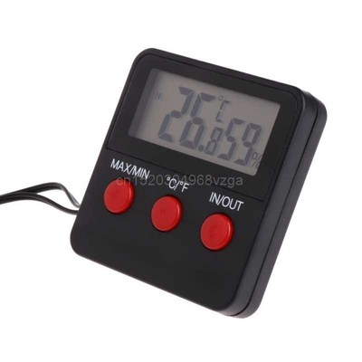 极速Diagital Thermometer Hygrometer Pet Reptile Temperature