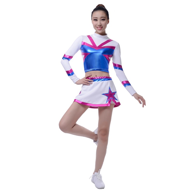 极速团体啦啦操服装演出服拉拉队服装G成人健美操服装男女艺术体