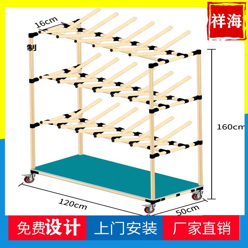 新品精益管电缆线架子物料周转车A防静电线K棒货架车间线束架移动