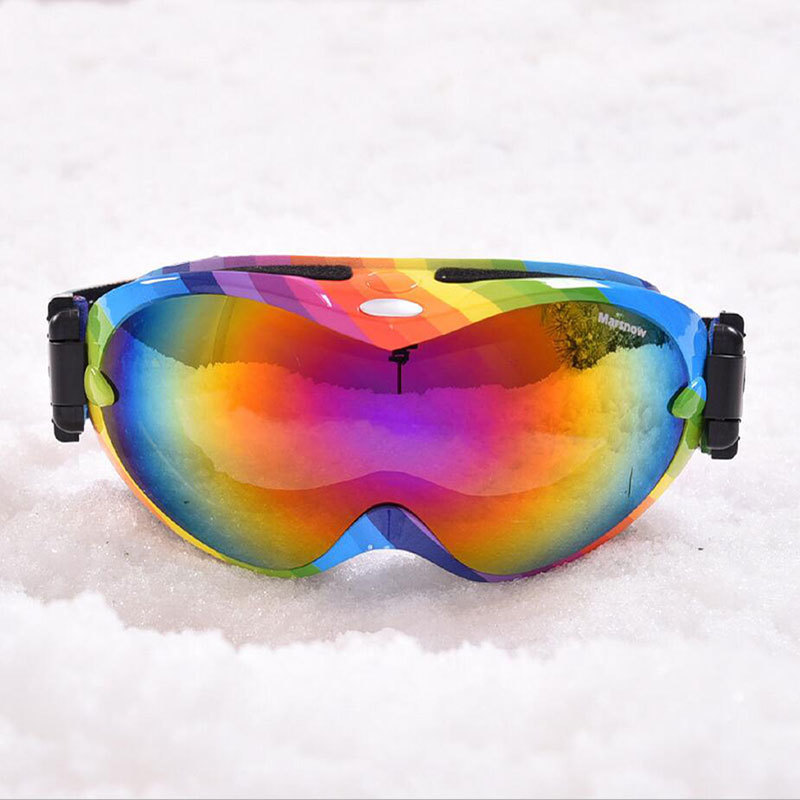 户外成人可套近视女款滑雪眼镜双层防雾男护目镜大球面镜片情侣款