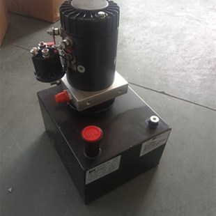 全电动堆高叉车液压站油箱泵站总成