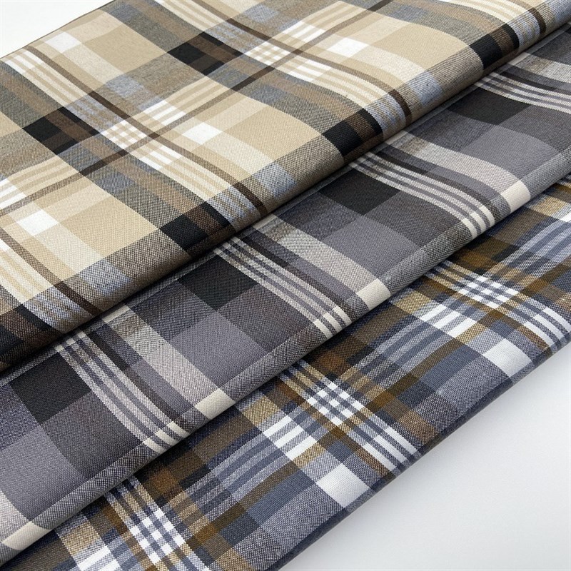 新款 TR弹力格子 春夏时尚男女西装外套童装连衣裙旗袍裙面料