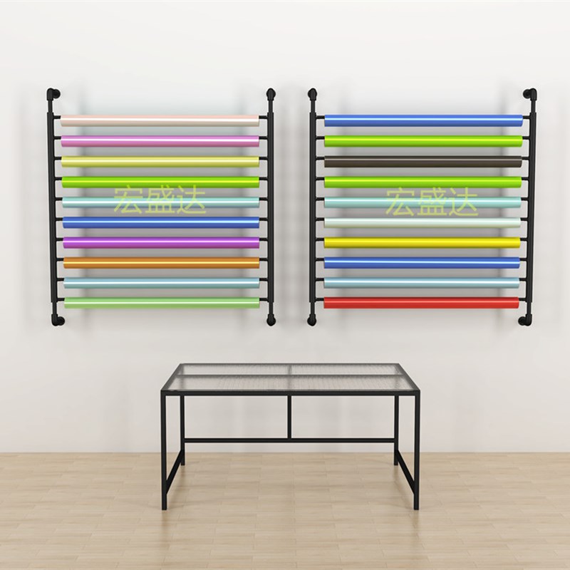 汽车改色膜展示架太阳膜 裁膜台车衣膜防爆膜布料皮革展架工作台