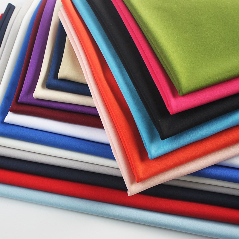 1米价 直贡呢弹力针织布料打底衫T恤连衣裙子裤子服装弹性面料