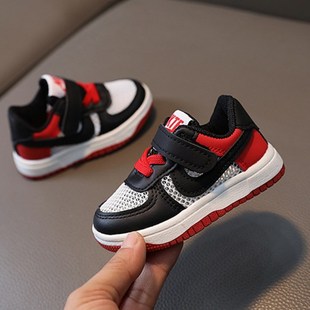 儿童鞋子女童鞋运动鞋男童鞋宝宝学步鞋婴儿鞋夏板鞋软底小白鞋子