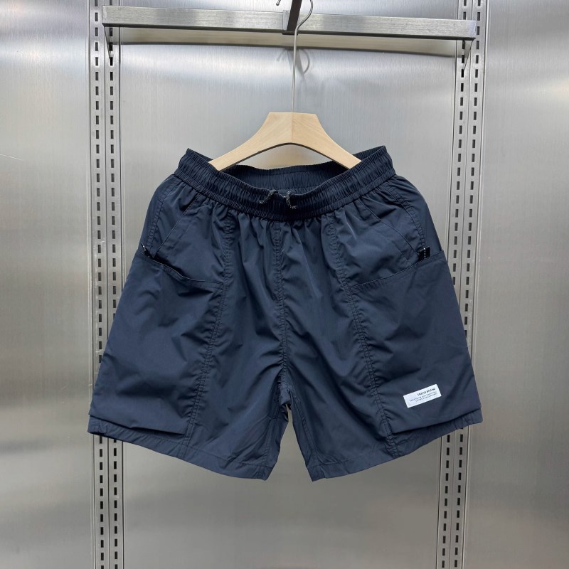 300斤大码男装夏季薄款外穿工装短裤男潮牌直筒裤宽松运动五分裤2