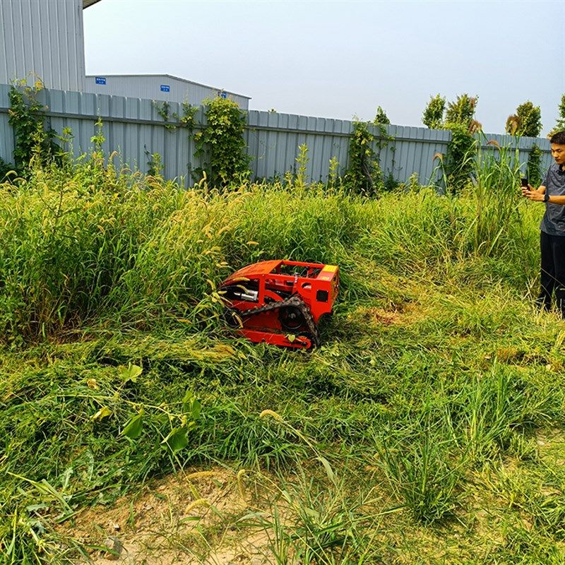 小型农用遥控除草机园林履带式割草机山坡锄草机汽油智能碎草机,农机/农具/农膜,割灌机/割草机/油锯,淘宝优惠券,粉丝福利购,淘宝优惠卷
