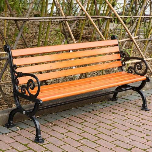 公园椅户外长椅实木休息椅长条凳花园椅防腐木凳子室外露天座椅子