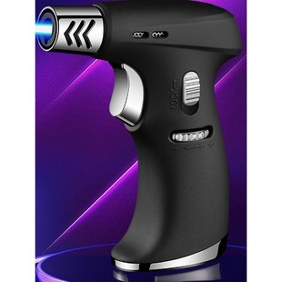 防风打火机新款台式手握式喷枪高温焊枪充气大火力直冲潮家用