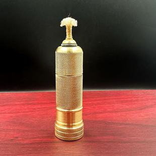 爱酷6700黄铜油壶密封洲际内胆煤油打火机内胆复古创意配件维修