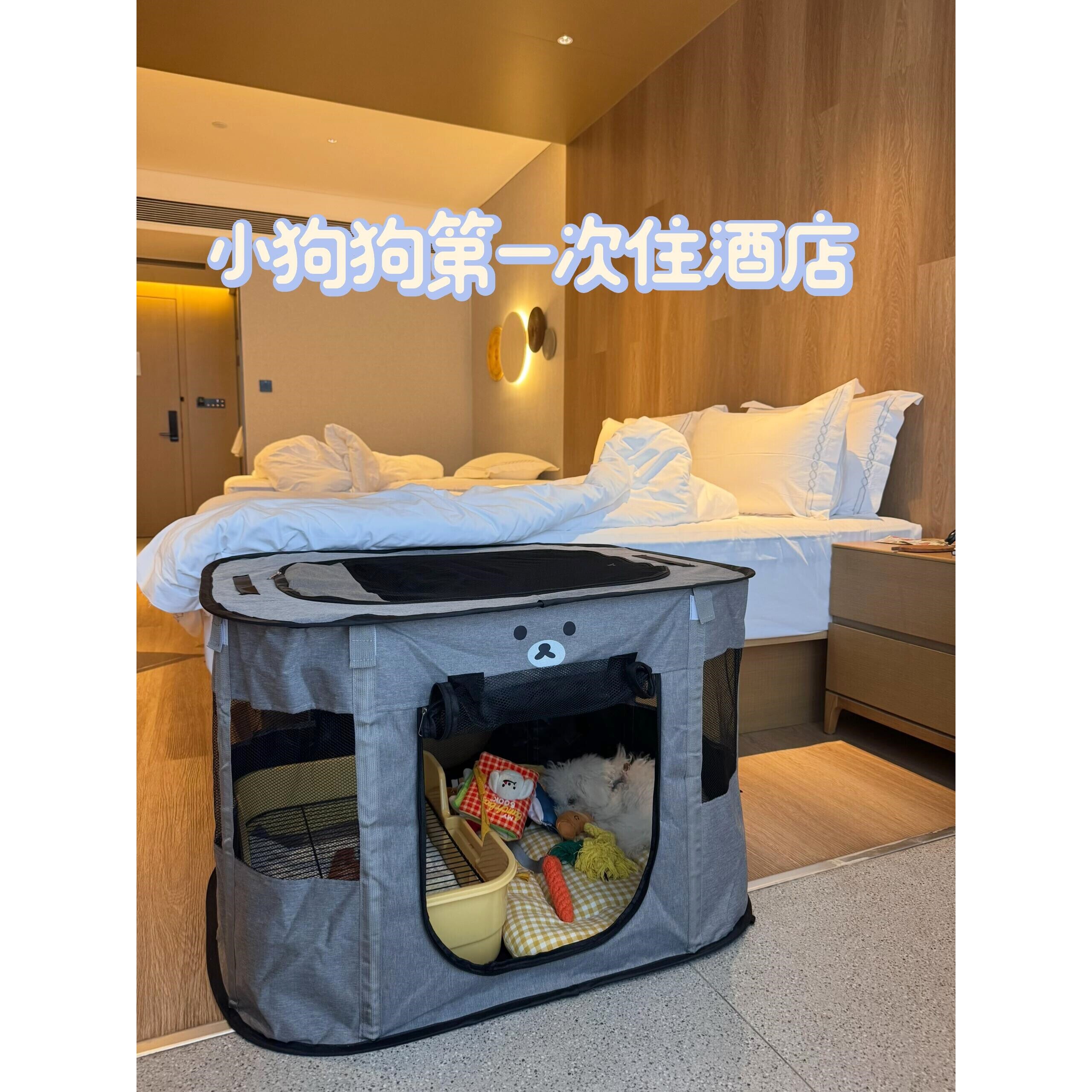 旅行便携狗窝外出可折叠帐篷猫狗笼子围栏宠物用品猫产房四季通用