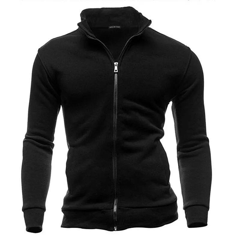 Long sleeved cardigan collar jacket men 长袖开衫立领外套男士