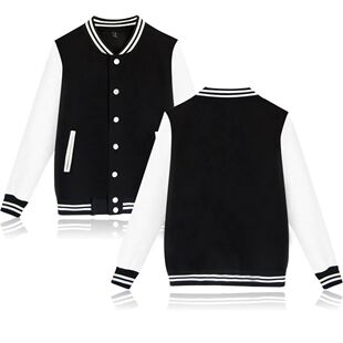 Single breasted baseball jersey jacket单排扣棒球服开衫外套男