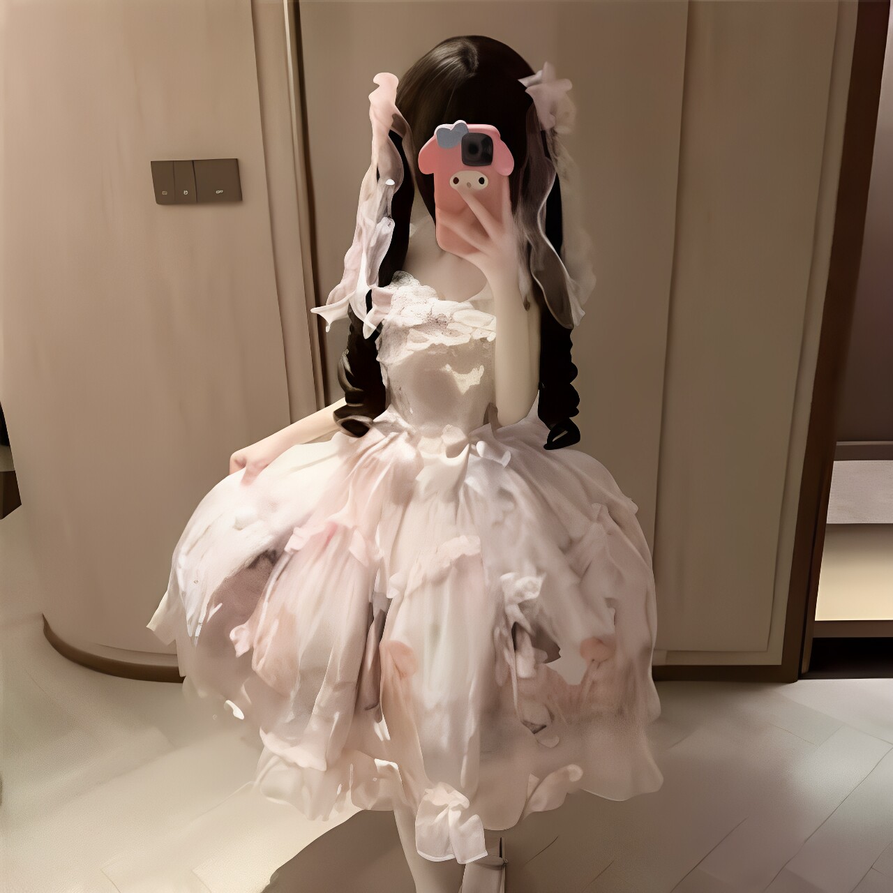 莓有烦恼甜美公主洛丽塔连衣裙图片