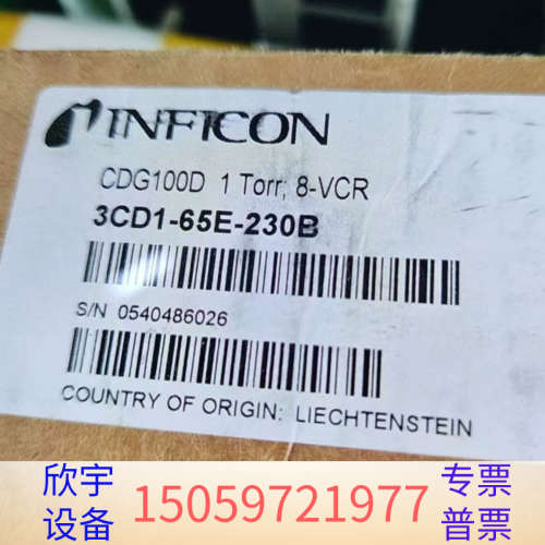 INFICON CDG100D真空计，1 Torr测量范.议价