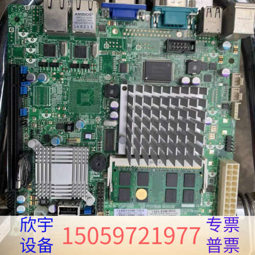 NAS服务器主板 超微 X7SPA-H-D525 DD.议价