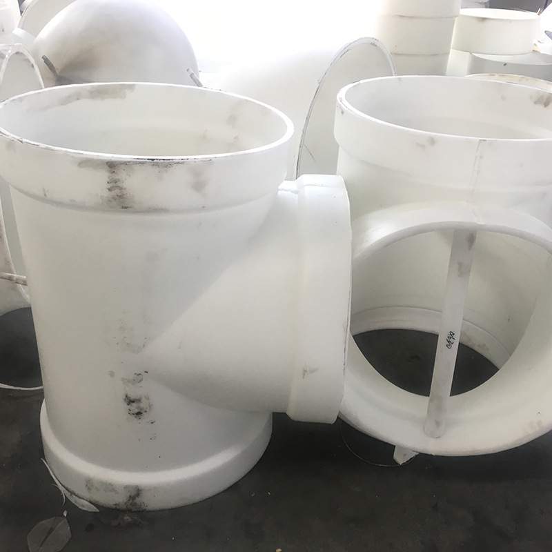 PP承插式三通管材 通风管pp三通管接头 塑料承插式三通管材