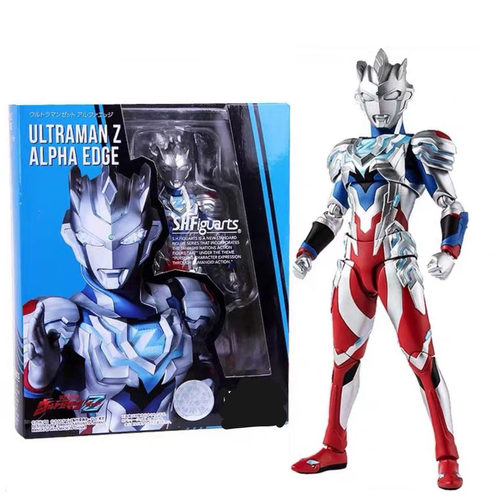 SHF泽塔奥特曼玩具阿尔法装甲可动特利迦德尔塔天爪可动模型手办