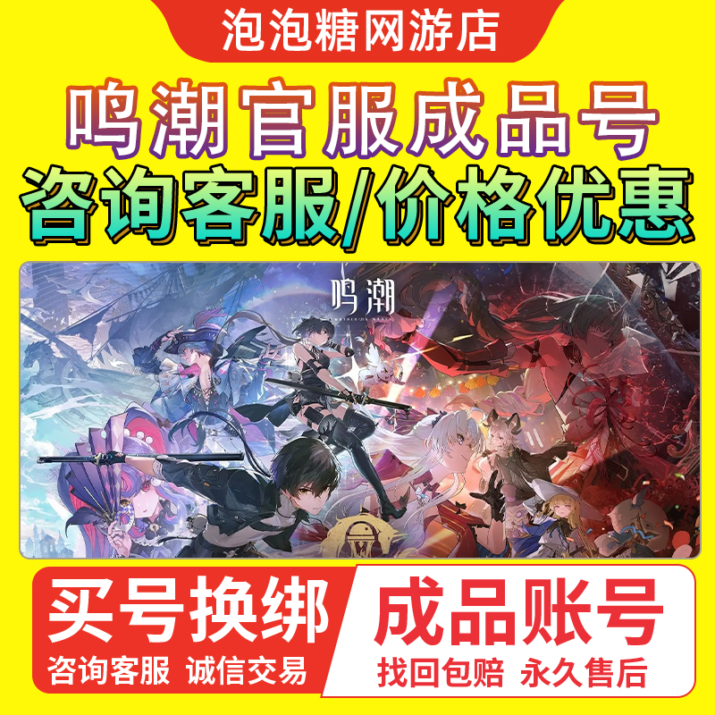 鸣潮全图鉴角色账号满命专武