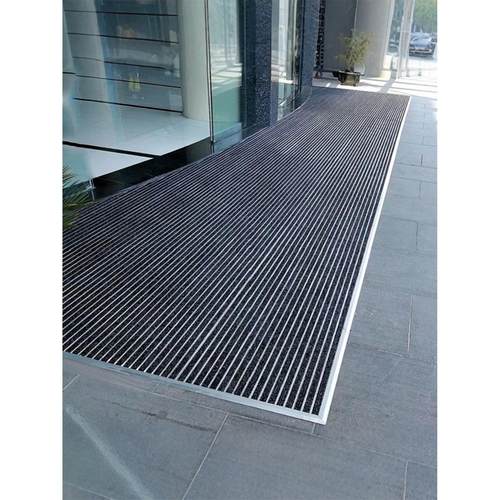 嵌入式铝合金地垫酒店入户门防尘地毯商场高端室外门垫刮泥装饰垫