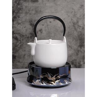 茶具宫廷风提梁泡茶壶单壶烧水壶珐琅彩陶瓷煮家用大号静音电陶炉