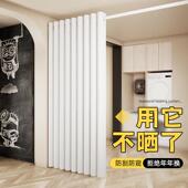 窗帘软隔断屏风遮挡帘免打孔客厅卧室防晒防窥纱帘新型隔断窗门帘