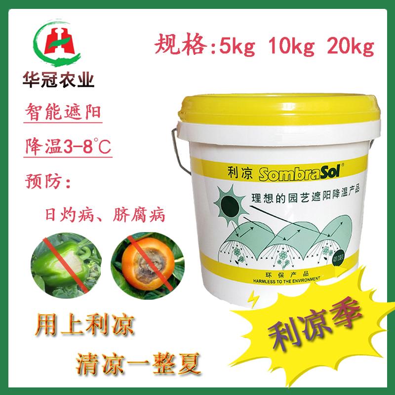 荷兰原装进口利凉大棚降温剂温室蔬菜大棚专用遮阳涂料植物防晒剂