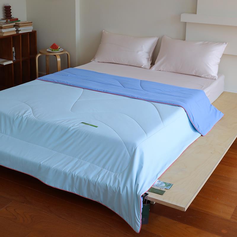 花时间生活夏季凉皮空调被子凉感针织被芯透气夏凉被可机洗