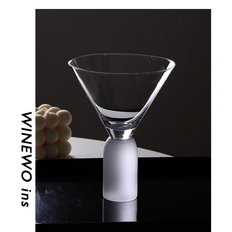 雪上杯 winewo水晶马天尼杯鸡尾酒杯 香槟杯无铅家用酒吧超薄杯子