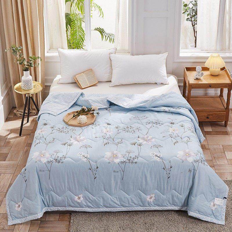 杰博夏日清凉被子拉丝印花空调被子夏日被子,床上用品,化纤被,淘宝优惠券,粉丝福利购,淘宝优惠卷