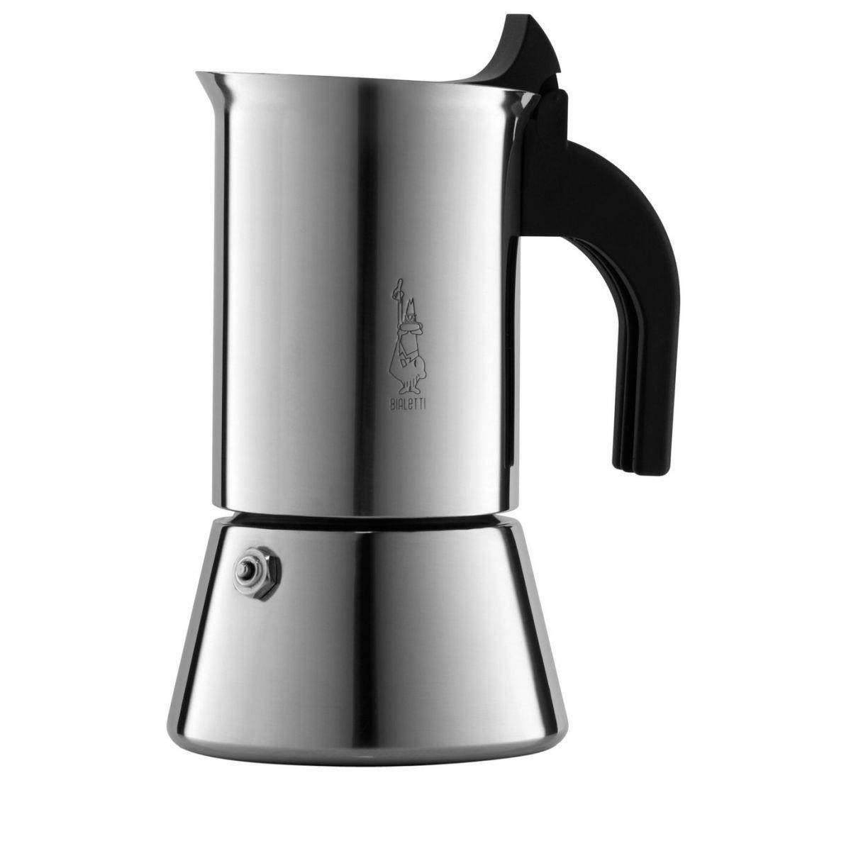 B+不锈钢精工咖啡壶摩卡2/4/6/9意大利可用电磁炉黑晶炉明火