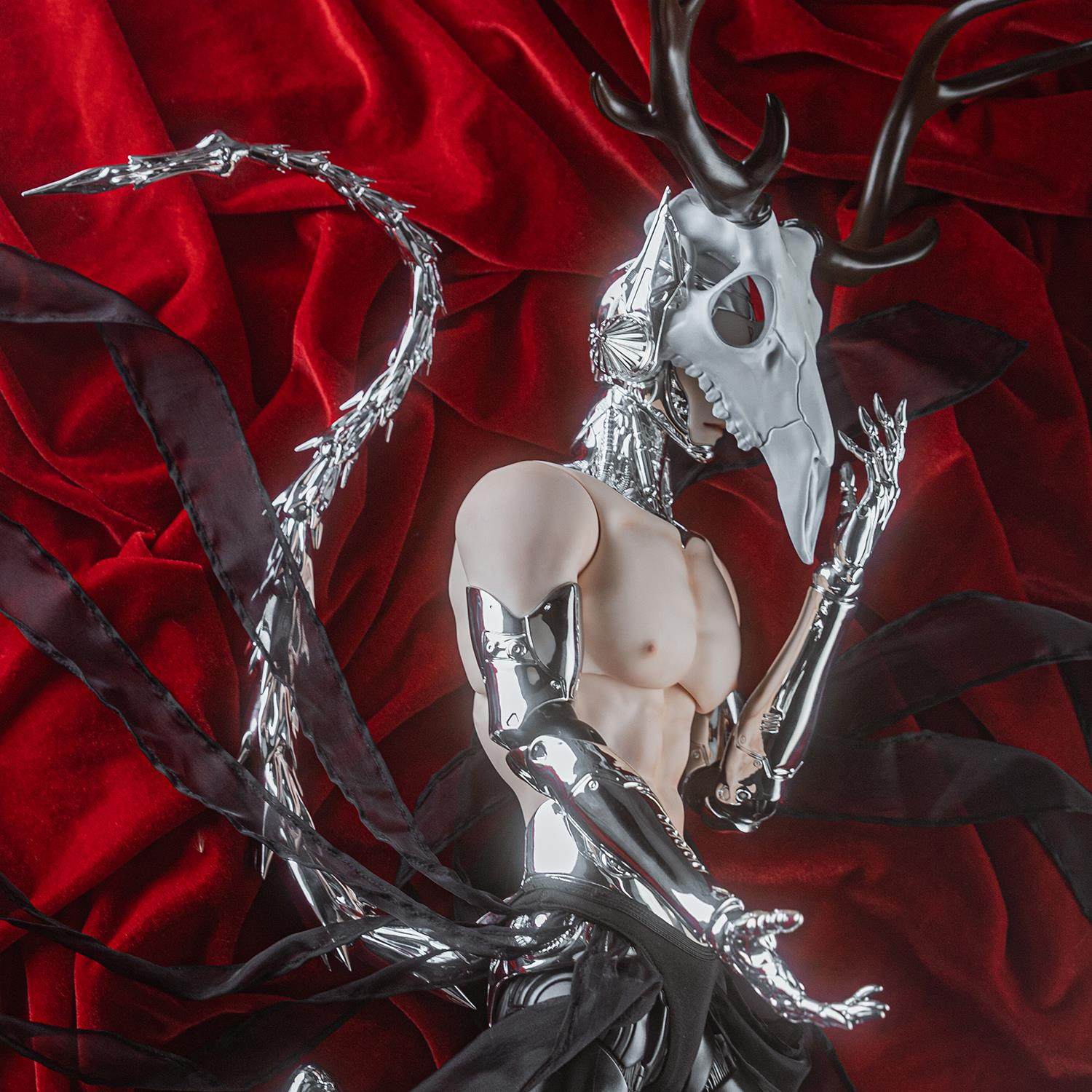 Ringdoll戒之人形 阿尔法 鹿头面具 造型拓展包