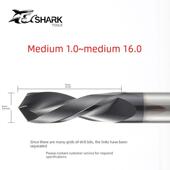 5.5 5.0 5.6钨钢合金铝用涂层直柄通柄钻头钻咀 5.3 5.4 5.1 5.2