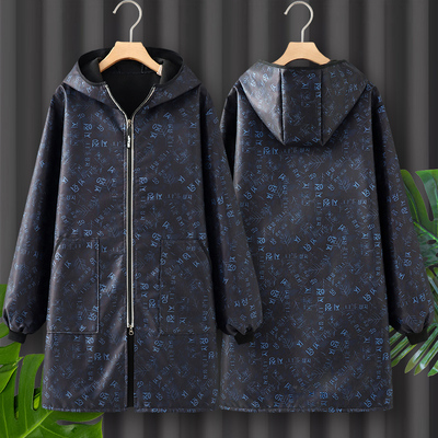 加绒加厚长袖罩衣时尚围裙