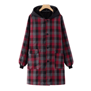 男围裙厨房家用2025新款上班罩衣秋冬款女工作服冬季加绒加厚成人